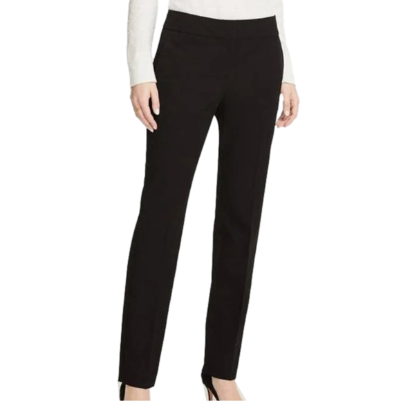 Ann Taylor Factory Pants - NWT Ann Taylor Factory Modern Slim Leg Black Pant - 0 (hemmed to be petite)